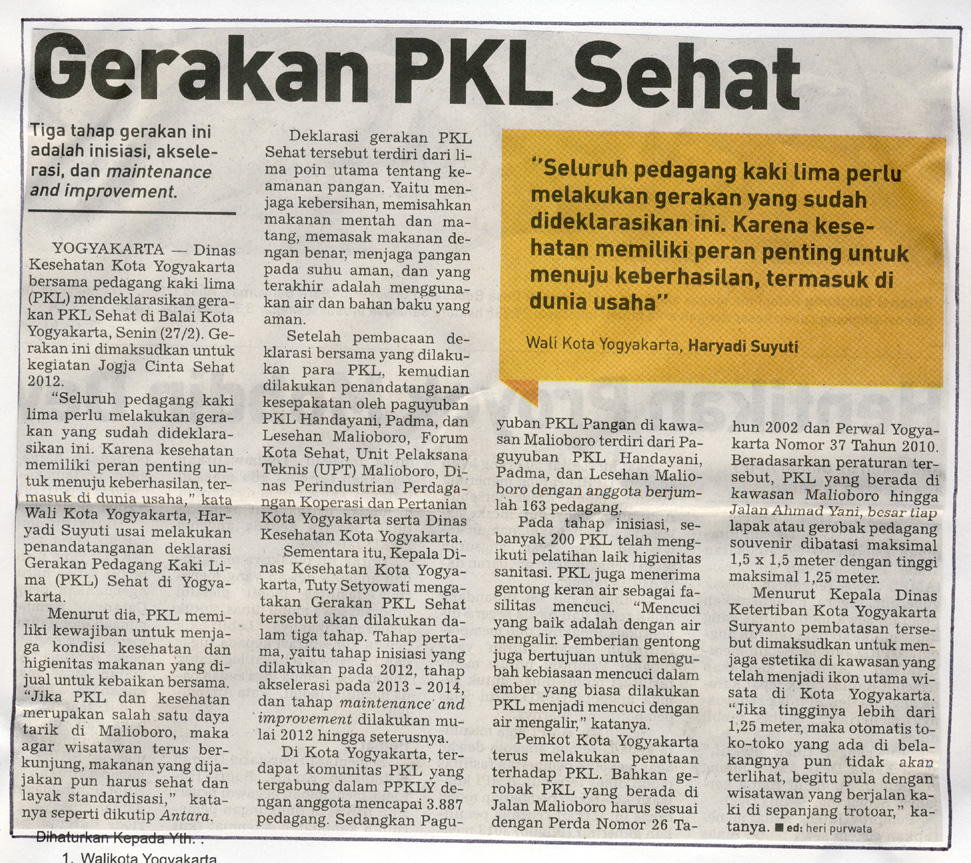 Kliping jogja terbaru